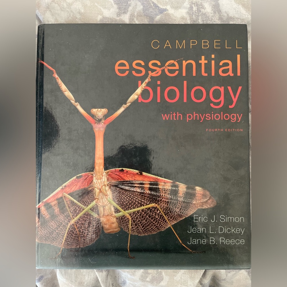 Campbell Essential Biology with Physiology 4th Edition - Mint Condition